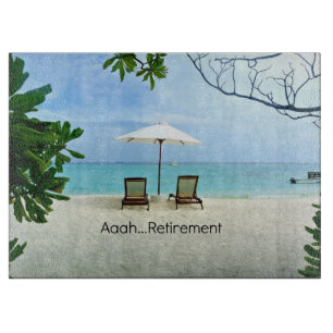 Planche À Découper Aaah...Retraite