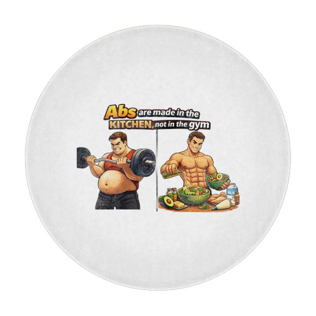 Planche À Découper Abs Are Made in the Kitchen Chopping Board (Devant)