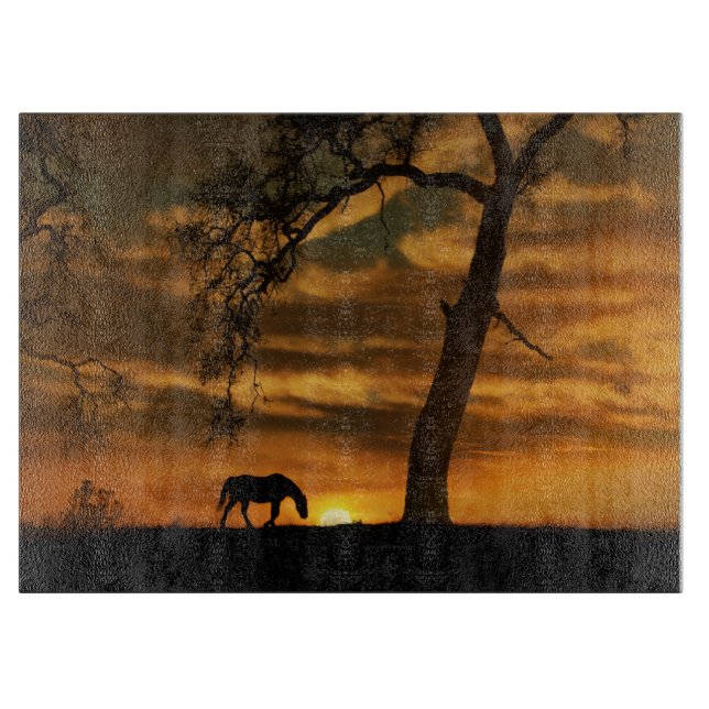 Planche À Découper Absolument superbe Horse Cutting Board (Devant)