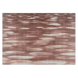 Planche À Découper Abstract #3: Copper Rose Gold