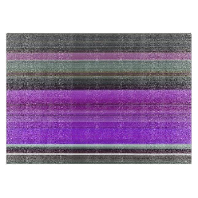 Planche À Découper Abstrait #1 : Violet et gris (Devant)