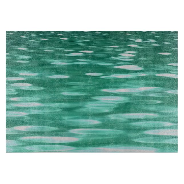 Planche À Découper Abstrait #3 : Shimmer vert (Devant)