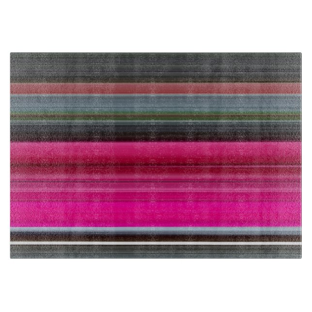 Planche À Découper Abstrait n° 1 : Cerise et gris (Devant)