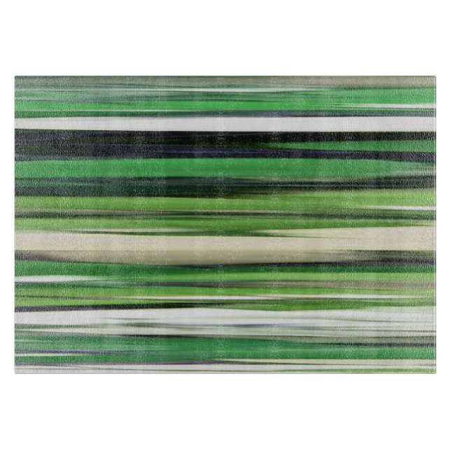 Planche À Découper Abstrait n° 2 : Flou vert (Devant)