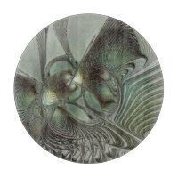 Abstrait Olive Sage Green Grey Fractal Art Imagina