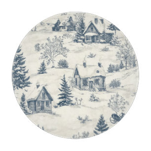 Planche À Découper Accessoires de Motif de Noël Toile
