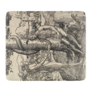 Planche À Découper Adam et Eve : La Chute de l'Homme (Lucas van Leyde