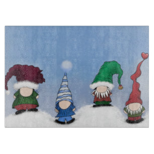 Planche À Découper Adorable Gnome Posse