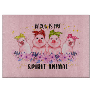 Planche À Découper adorateurs de lard de cochon