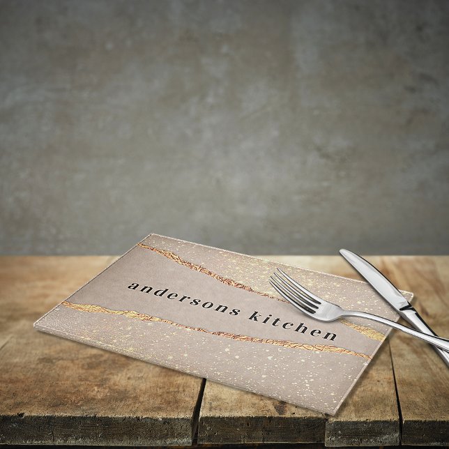 Planche À Découper Agate marbre parties scintillant en pierre beige o (Créateur téléchargé)