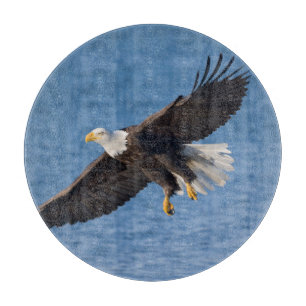 Planche À Découper Aigle chauve en vol