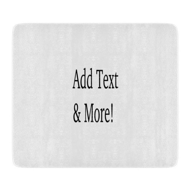 Planche À Découper Ajouter du texte et plus ! Customisez votre propre (Devant)