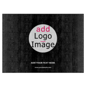 Planche À Découper Ajouter Logo Business Chic Marque Personnalisable 
