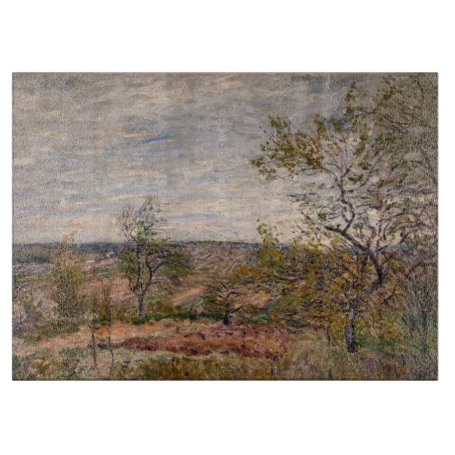 Planche À Découper Alfred Sisley - Vent Day à Veneux (Devant)