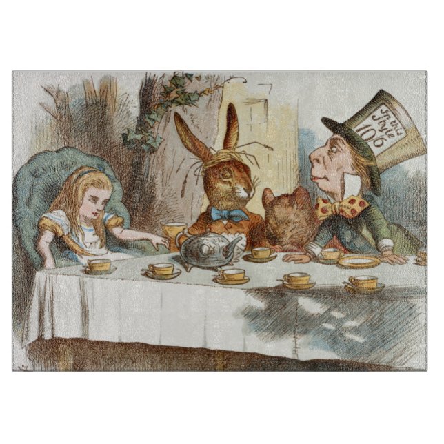 Planche À Découper Alice Au Pays Des Merveilles (Devant)
