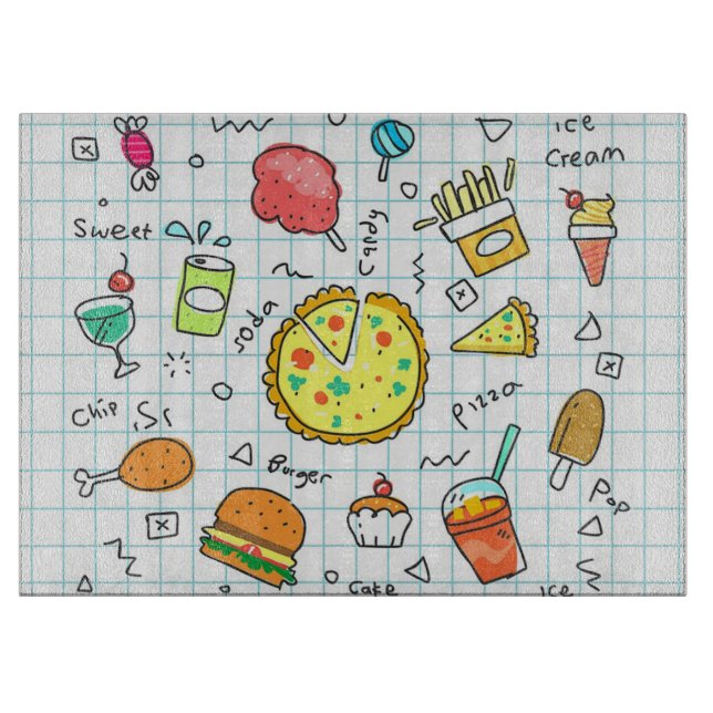 Planche À Découper Alimentation (Devant)