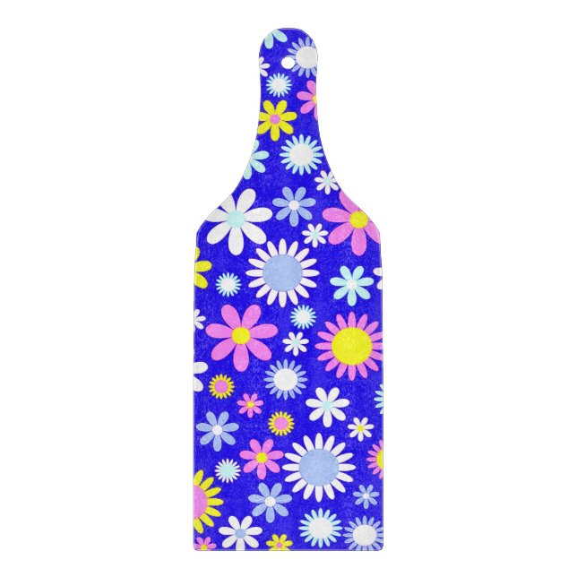 Planche À Découper Alimentation bleue (Devant)