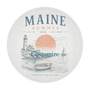 Planche À Découper Amusement d'été dans le Maine Thunder_Cove
