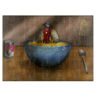 Planche À Découper Animal - Poulet - Soupe de poulet iPad Couverture 