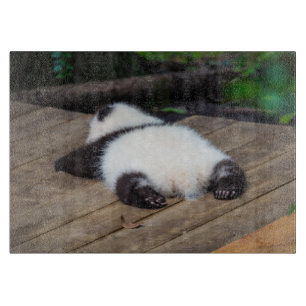 Planche À Découper Animaux de bébés cutest   Bébé Géant Panda Dormir
