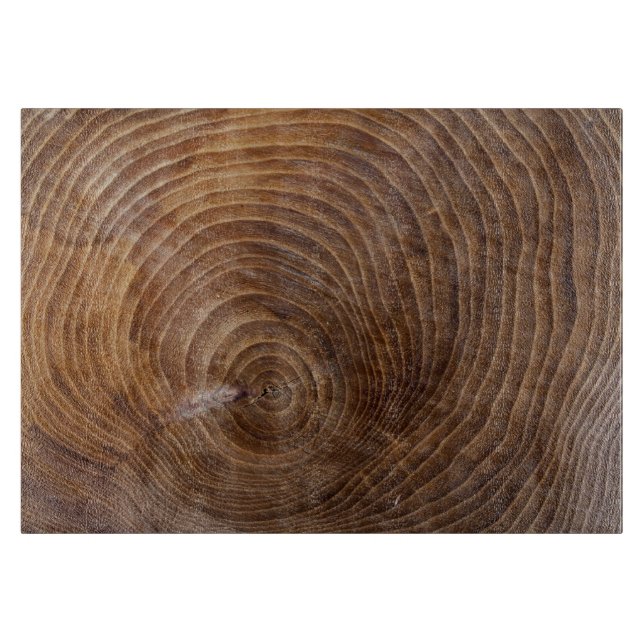 Planche À Découper Anneaux d'arbre (Devant)