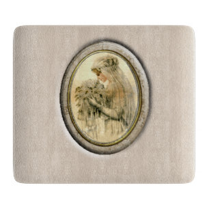 Planche À Découper Antique Mariée