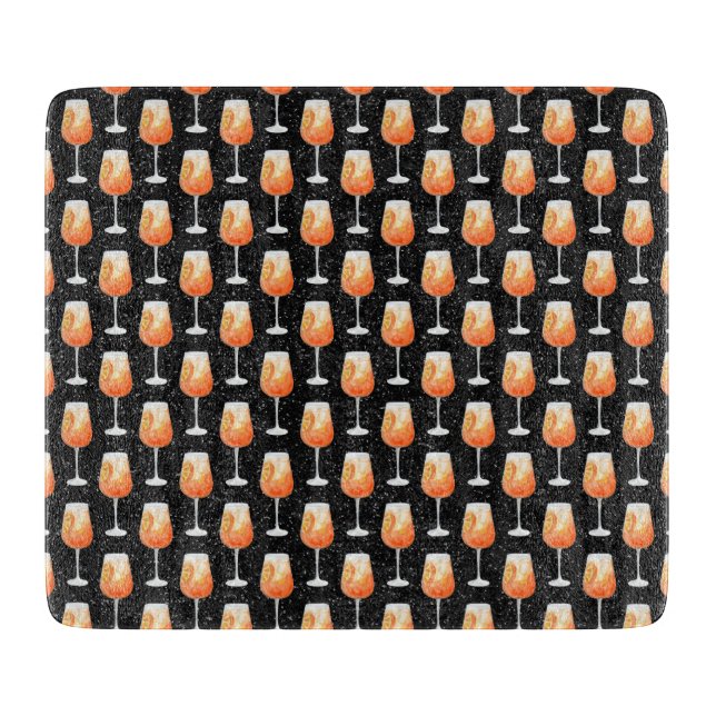Planche À Découper Aperol Spritz Pattern (Devant)
