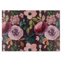 Aquarelle Florale Surface Motif-Fashion colorée
