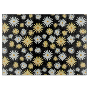 Planche À Découper Aquarelle Motif margueux pour cuisine