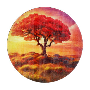Planche À Découper Arbre de Vie Art Lumineux