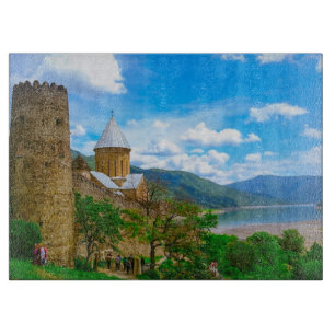 Planche À Découper Architecture du château de Georgia Ananuri