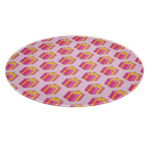 Planche À Découper Arrière - plan avec des cadeaux