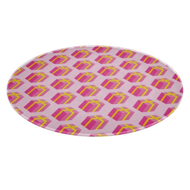 Planche À Découper Arrière - plan avec des cadeaux (Coin)