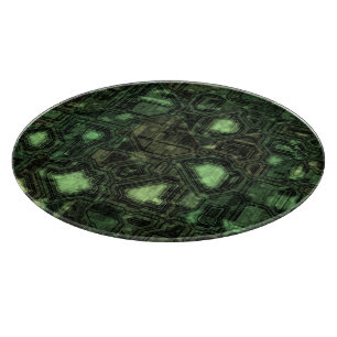 Planche À Découper Arrière - plan de circuit d'ordinateur