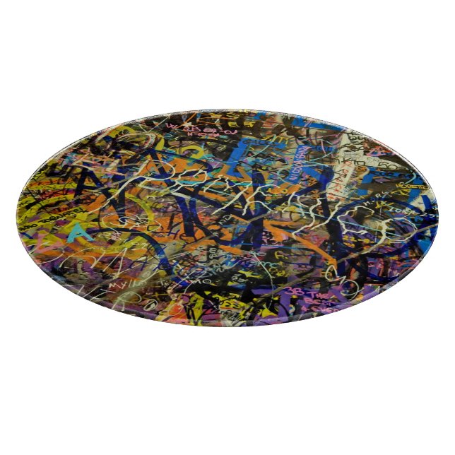 Planche À Découper Arrière - plan de graffiti (Coin)