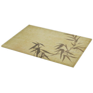 Planche À Découper Arrière - plan de papier en bambou souillé par