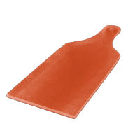 Arrière-plan orange uni brillant