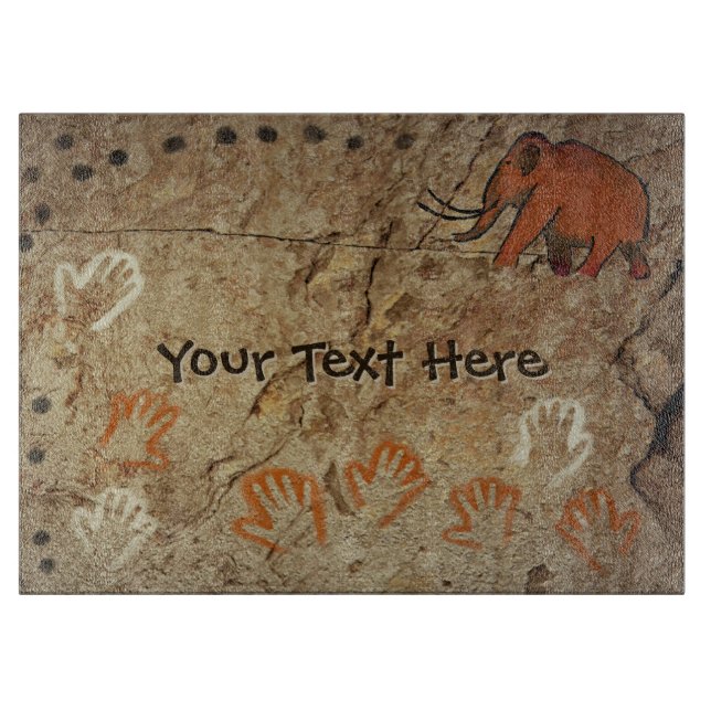 Planche À Découper Art de la grotte glaciaire (Devant)