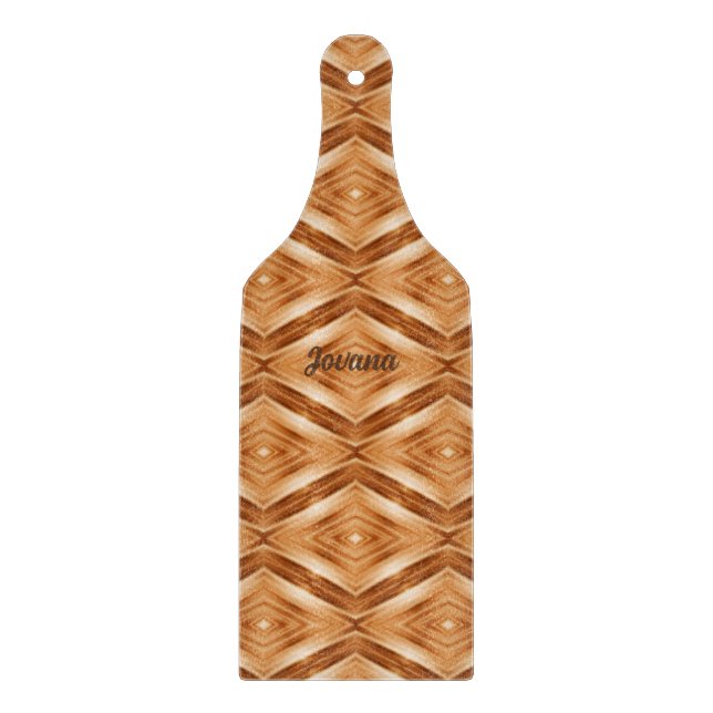 Planche À Découper Art Motif en bois - Style moderne (Devant)