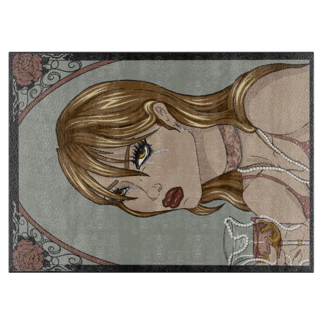 Planche À Découper Art Nouveau (Devant)