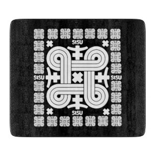 Planche À Découper Art Sisu finlandais