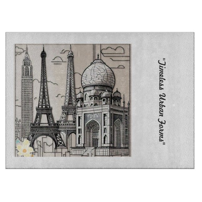 Planche À Découper "Artiste Architecturale" (Devant)