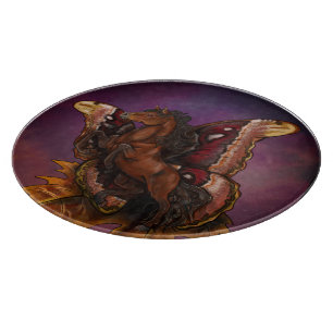 Planche À Découper Atlas Moth Fairy Horse