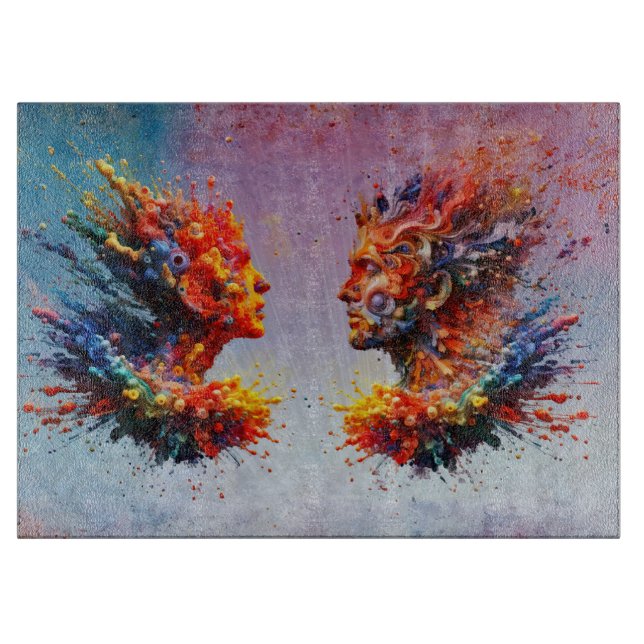 Planche À Découper Au début... (Devant)