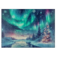 aurora borealis/Noël/hiver
