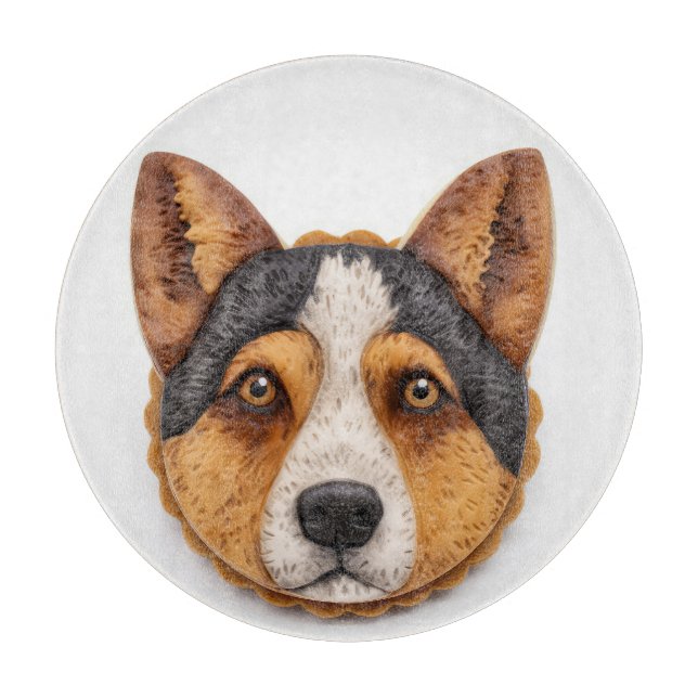 Planche À Découper Australian Cattle Dog 3D inspiré (Devant)
