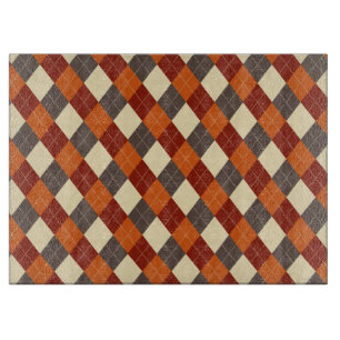 Planche À Découper Automne/Automne En vichy motif