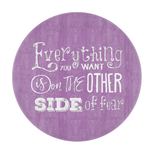 Planche À Découper Autre côté de la peur (Devant)