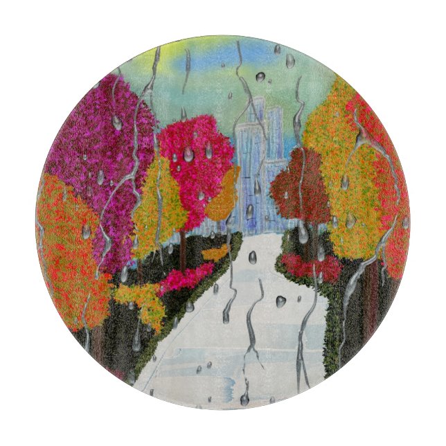 Planche À Découper Autumn Day Apron (Devant)