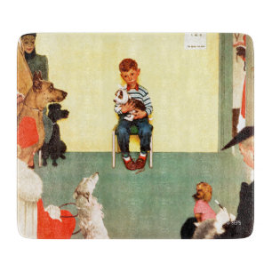 Planche À Découper Aux Vets de Norman Rockwell